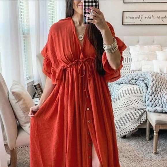 Boho Maxi Dress Beach Cover - Picture 12 of 13